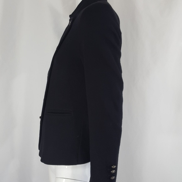 Romeo & Juliet Couture Black Military-Style Double Breasted Blazer - Picture 6 of 7